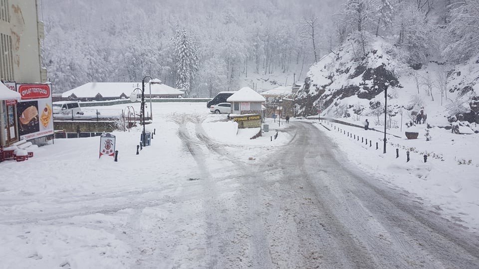 Bursa’da Kar Yağışı Etkili Oluyor
