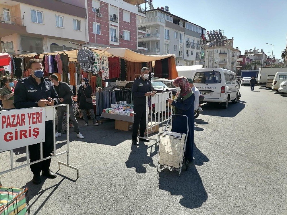 Kepez’in Semt Pazarlarında Hes Kodu Uygulaması