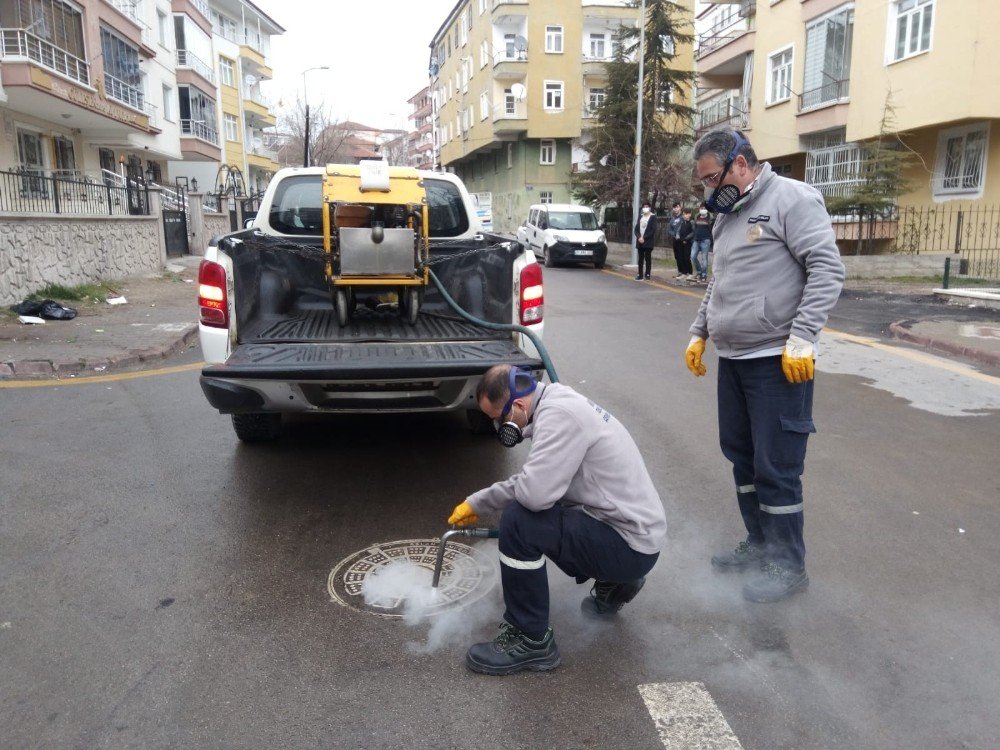 Kırıkkale’de Vektörle Mücadele Sürüyor