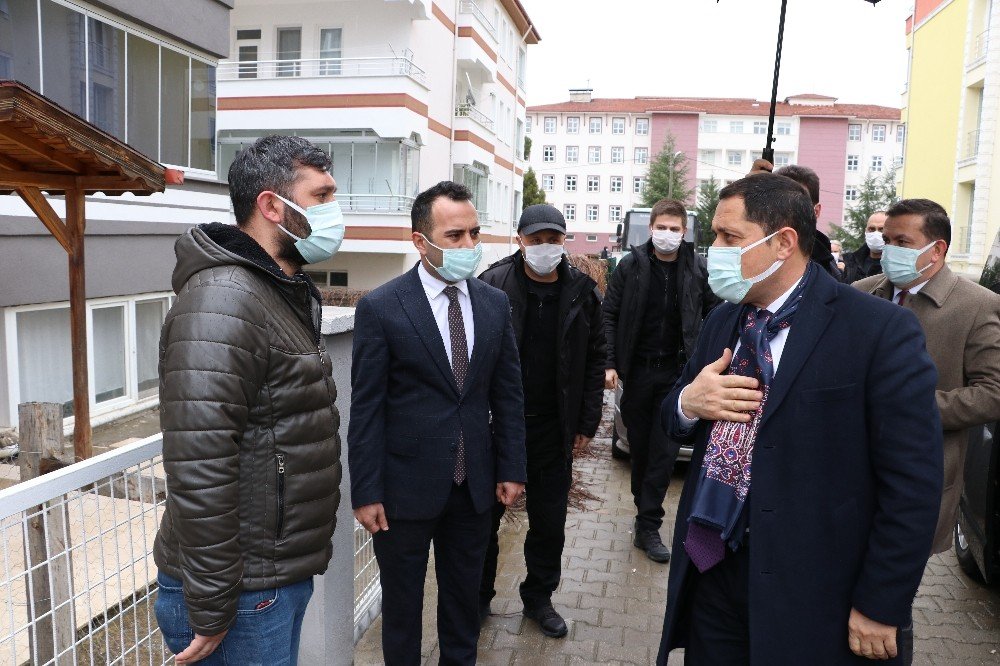 Vali Masatlı, Hamileyken Koronadan Ölen Annenin Bebeğini Ziyaret Etti