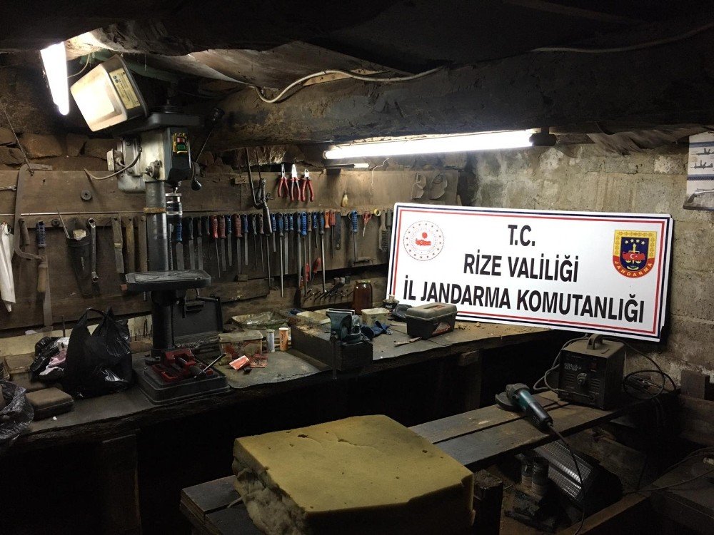 Rize’de Kaçak Silah Operasyonu