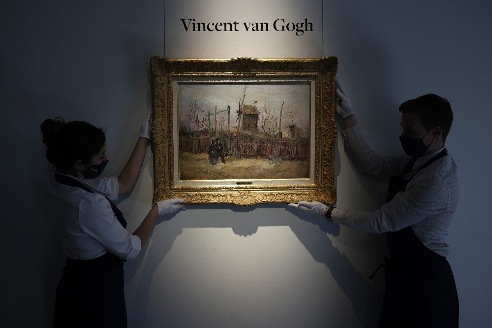 Van Gogh’un "montmartre’deki Sokak Manzarası" Adlı Eseri 13 Milyon 91 Bin Euroya Alıcı Buldu