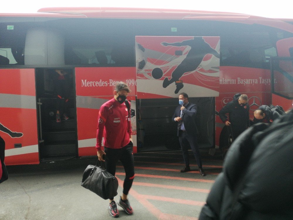 Milliler, Norveç Maçı İçin İ̇spanya’ya Gitti