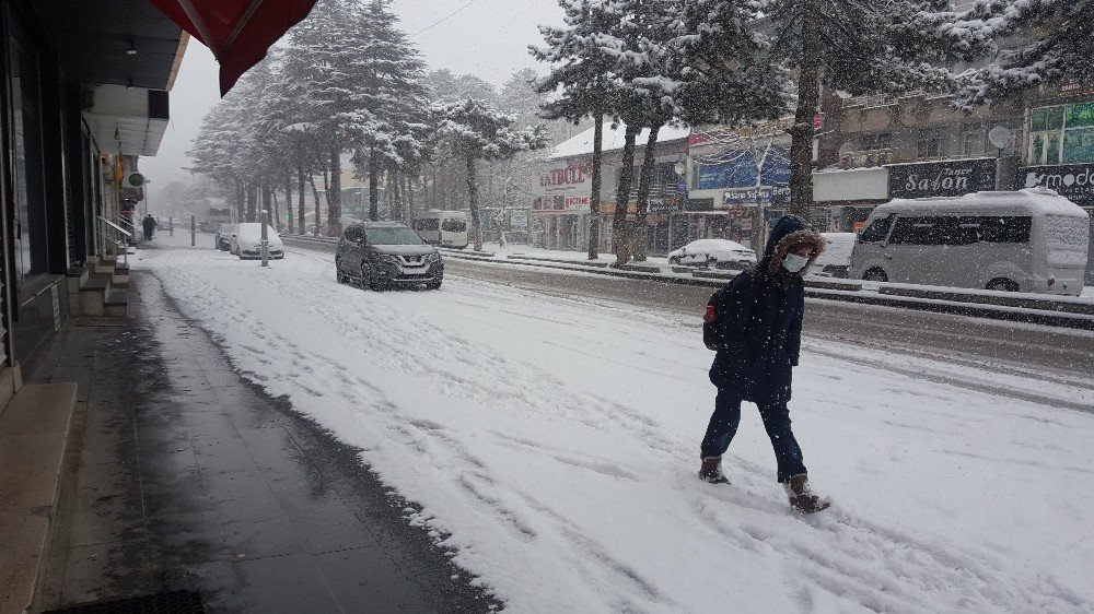 Bitlis’te Yoğun Kar Yağışı