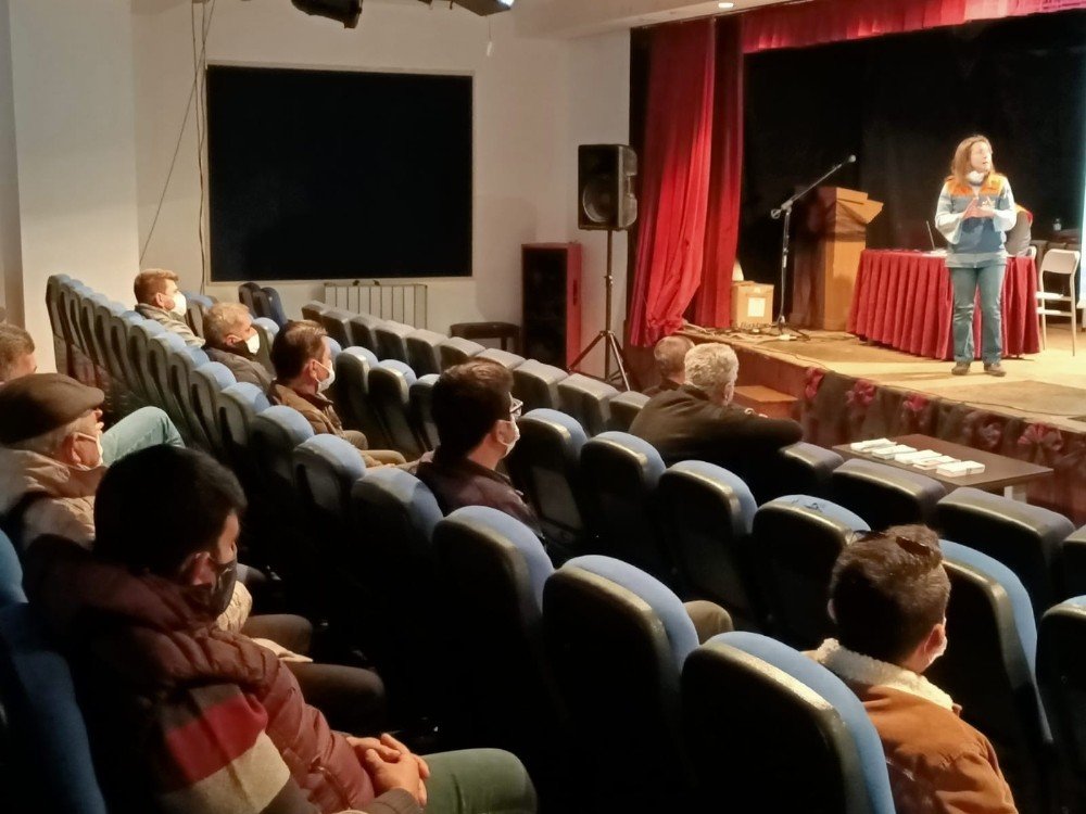 Datça’da Muhtarlara Afad Tarafından Eğitim Verildi