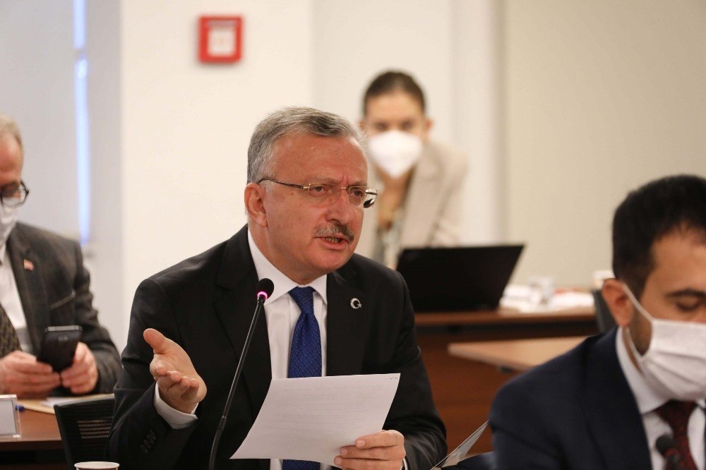 Rektör Levent, Yök Anadolu Projesi Değerlendirme Toplantısına Katıldı
