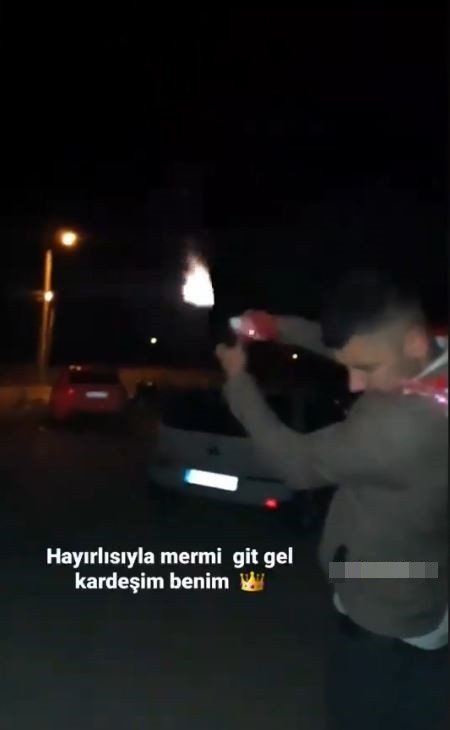 Antalya’da Asker Eğlencesinde Silahlar Susmadı