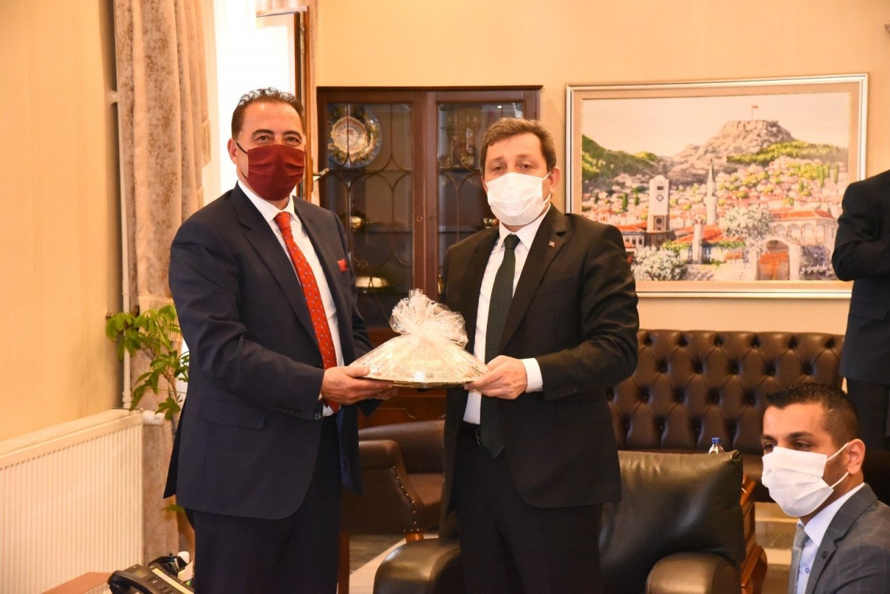 Cezayir’in Ankara Büyükelçisi’nden Vali Tavlı’ya Ziyaret