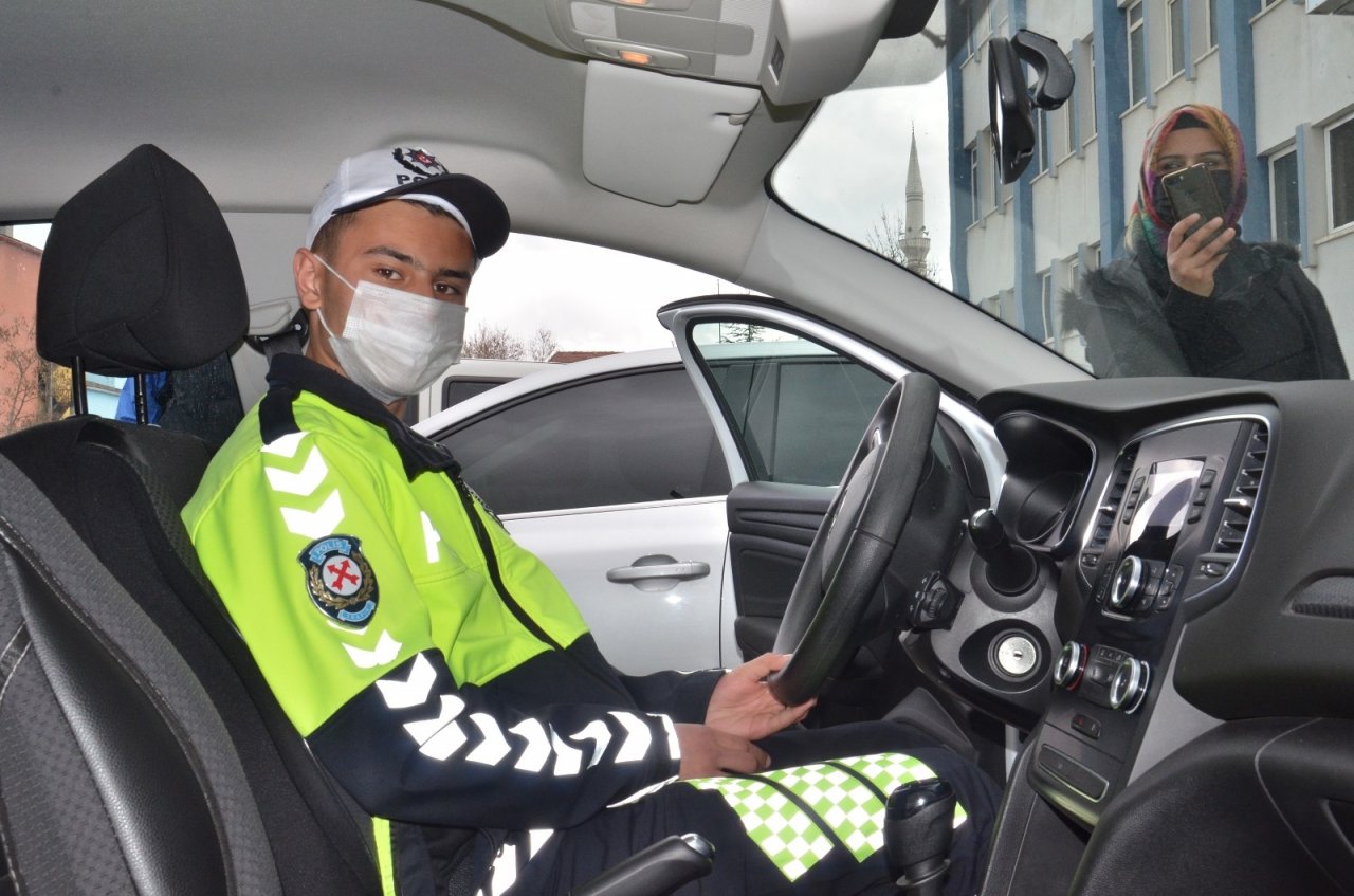 Polis Olmak İsteyen Otizmli Yakup’un Hayali Gerçeğe Dönüştü