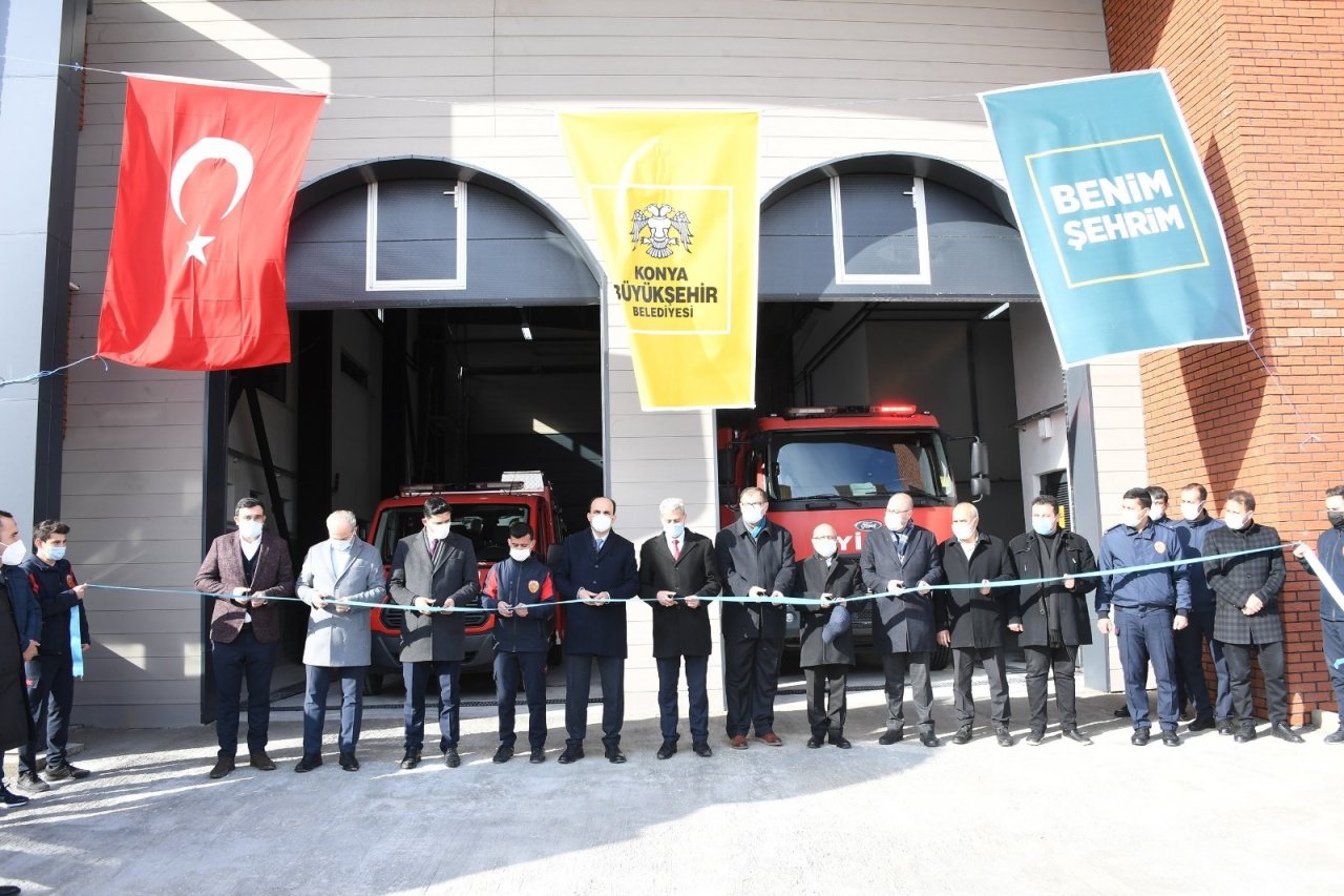 Kadınhanı İ̇tfaiye Merkezi Açıldı, Ladik Düğün Salonu İnşaatı Başladı