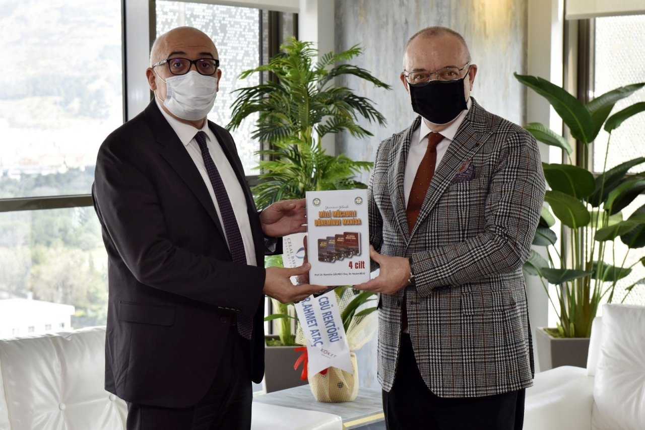 Rektör Ataç’tan Başkan Ergün’e ’hayırlı Olsun’ Ziyareti