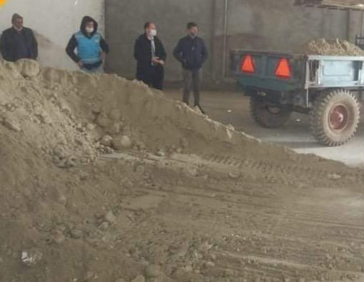 Mera Alanları İçin Köylere Gübre Gönderildi