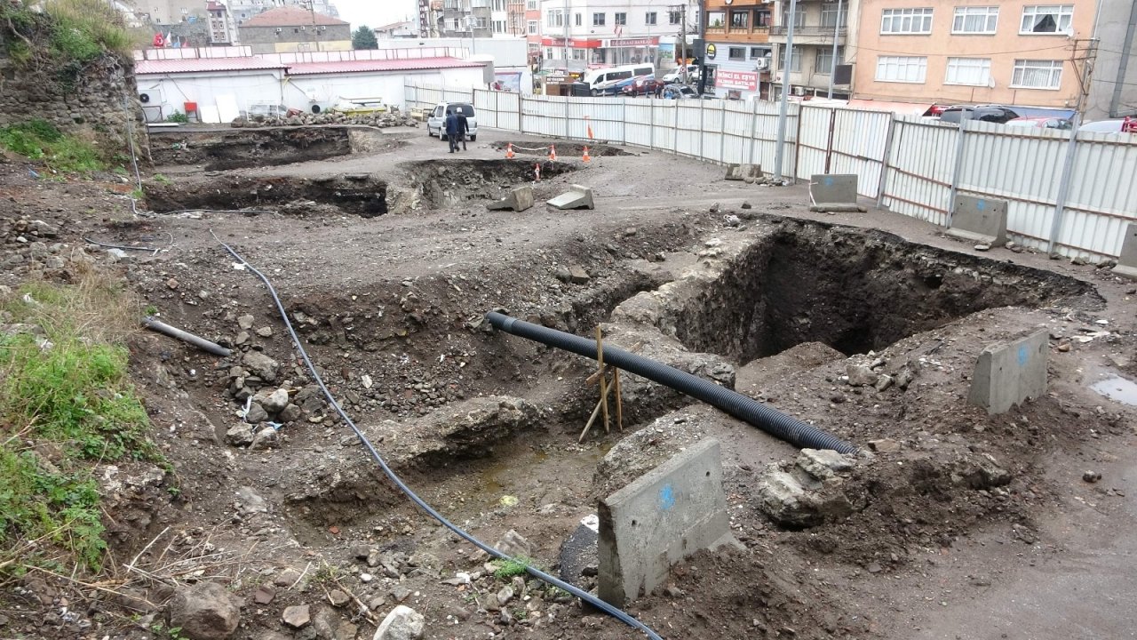 Tarihi Kalıntıların Çıktığı Otopark Açık Hava Müzesine Dönüştürülecek