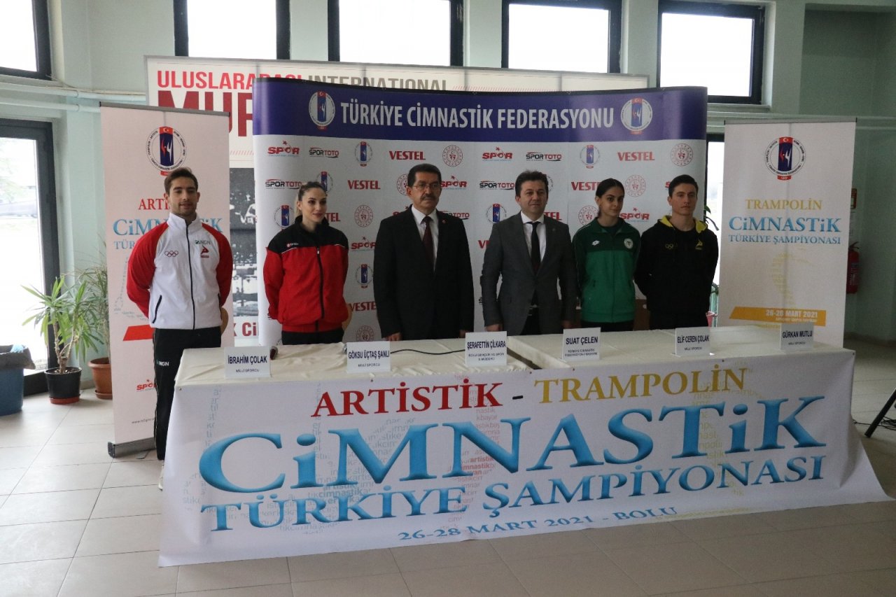 Bolu’da, Türkiye Artistik-trampolin Cimnastik Şampiyonası Başladı