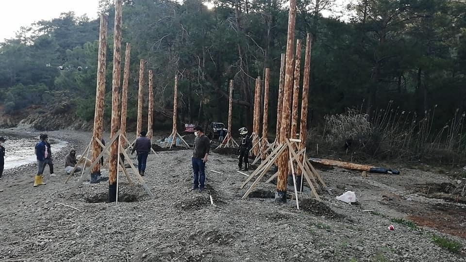 Fethiye’deki Koyda Kaçak Yapılaşmaya İnceleme Başlatıldı