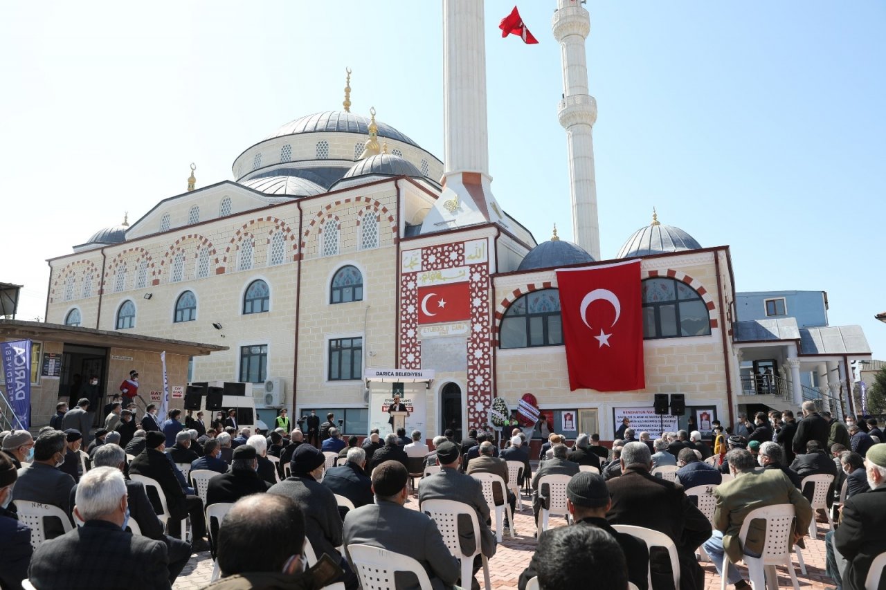 Darıca’nın En Büyük Camisi Açıldı