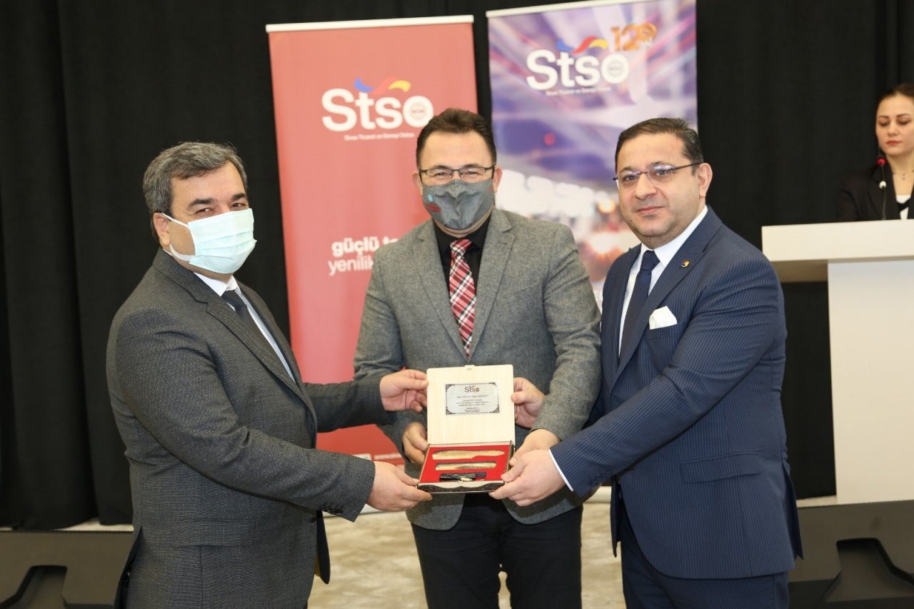 Stso’dan Geleceğe Hızlı Yolculuk-hızlı Tren Çalıştayı Moderatörlerine Teşekkür Belgesi
