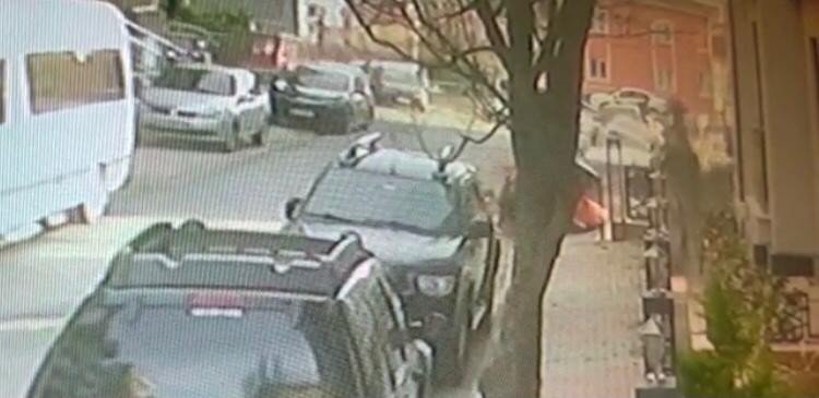 Ümraniye’de İstinat Duvarının Çökme Anı Kamerada