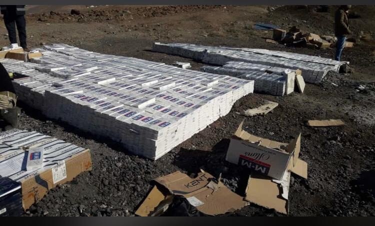 Başkale’de 7 Bin 632 Paket Kaçak Sigara Ve 90 Güvercin Ele Geçirildi