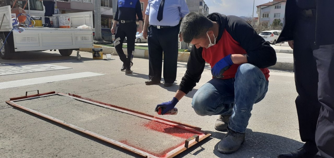 Osmancık’ta Kırmızı Çizgiler Çekildi, Öncelik Yayaların Oldu