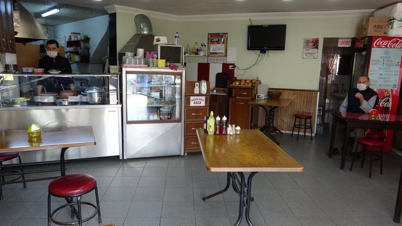 Balıkesirli Lokanta Ve Kafe Esnafı 130 Gün Sonra Müşteri Kabul Etmeye Başladı