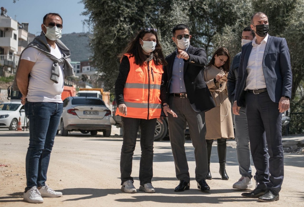 Enver Reis Caddesi’nde Alt Ve Üst Yap Çalışmalarında Sona Gelindi