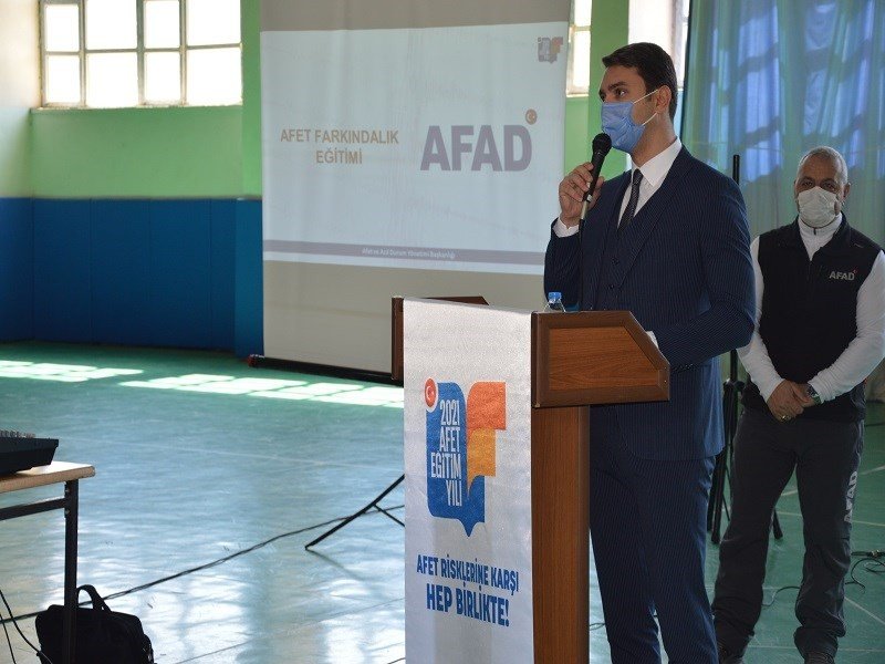 İ̇spir’de 2021 ‘afet Eğitim Yılı’ Çalışma Semineri Düzenlendi