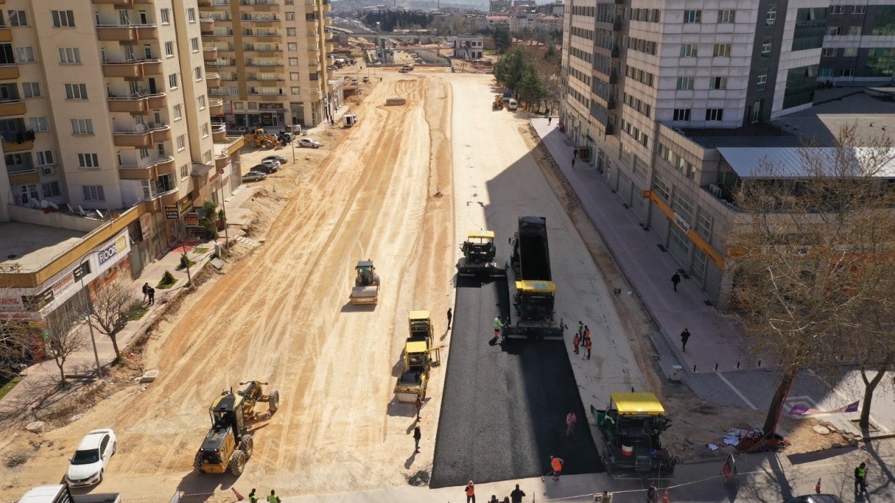 Hastaneler Bölgesi’nd Asfaltlama Çalışması