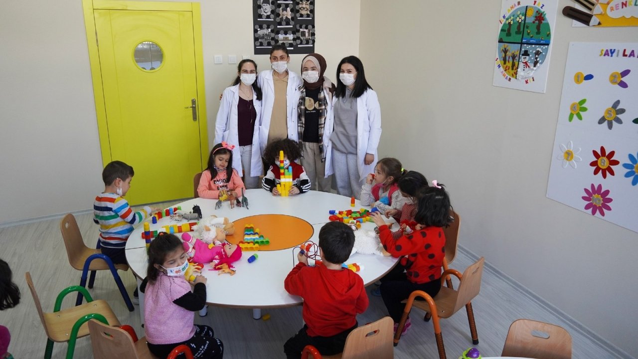 Ankara’da Minikler Gül Kreş Adası’nda Emin Ellerde