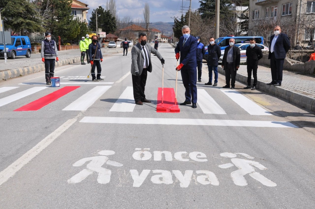 Kaymakam Halim: "yaya Geçitlerine Kırmızı Çizgimizi Çektik"