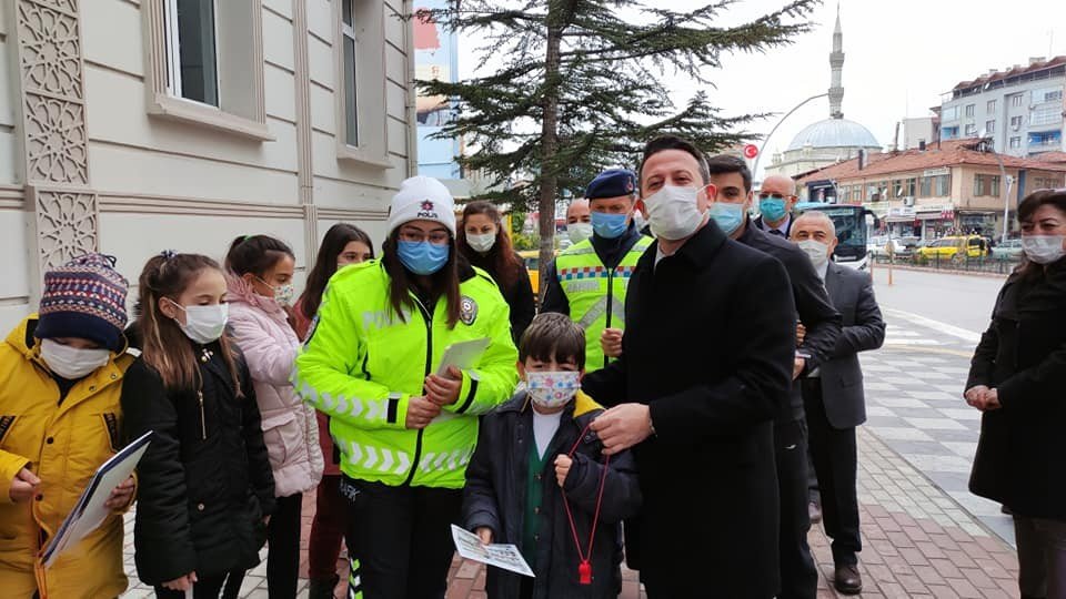 Sungurlu’da ’yaya Güvenliğinin Bekçisiyiz’ Etkinliği