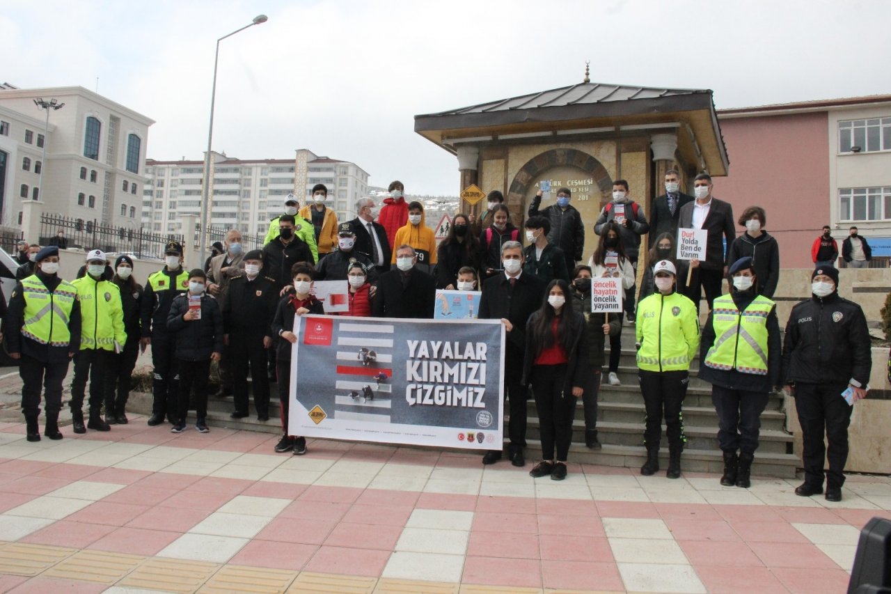 Yozgat’ta ‘yayalar Kırmızı Çizgimizdir’ Etkinliği Düzenlendi