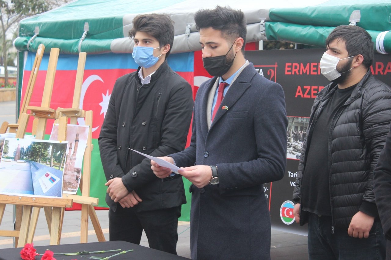 Ermenilerin 1918 Yılında Katlettiği Azerbaycan Türkleri Giresun’da Anıldı
