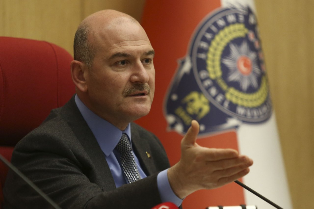 Bakan Soylu, 81 İlin Emniyet Müdürleriyle Video Konferansla Bir Araya Geldi