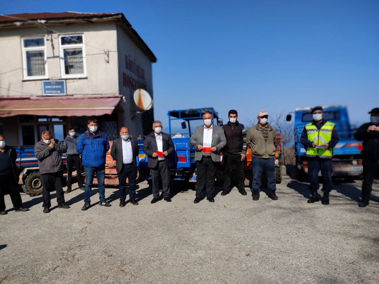 Ordu’da Tarım Araçlarına Reflektör Uygulaması