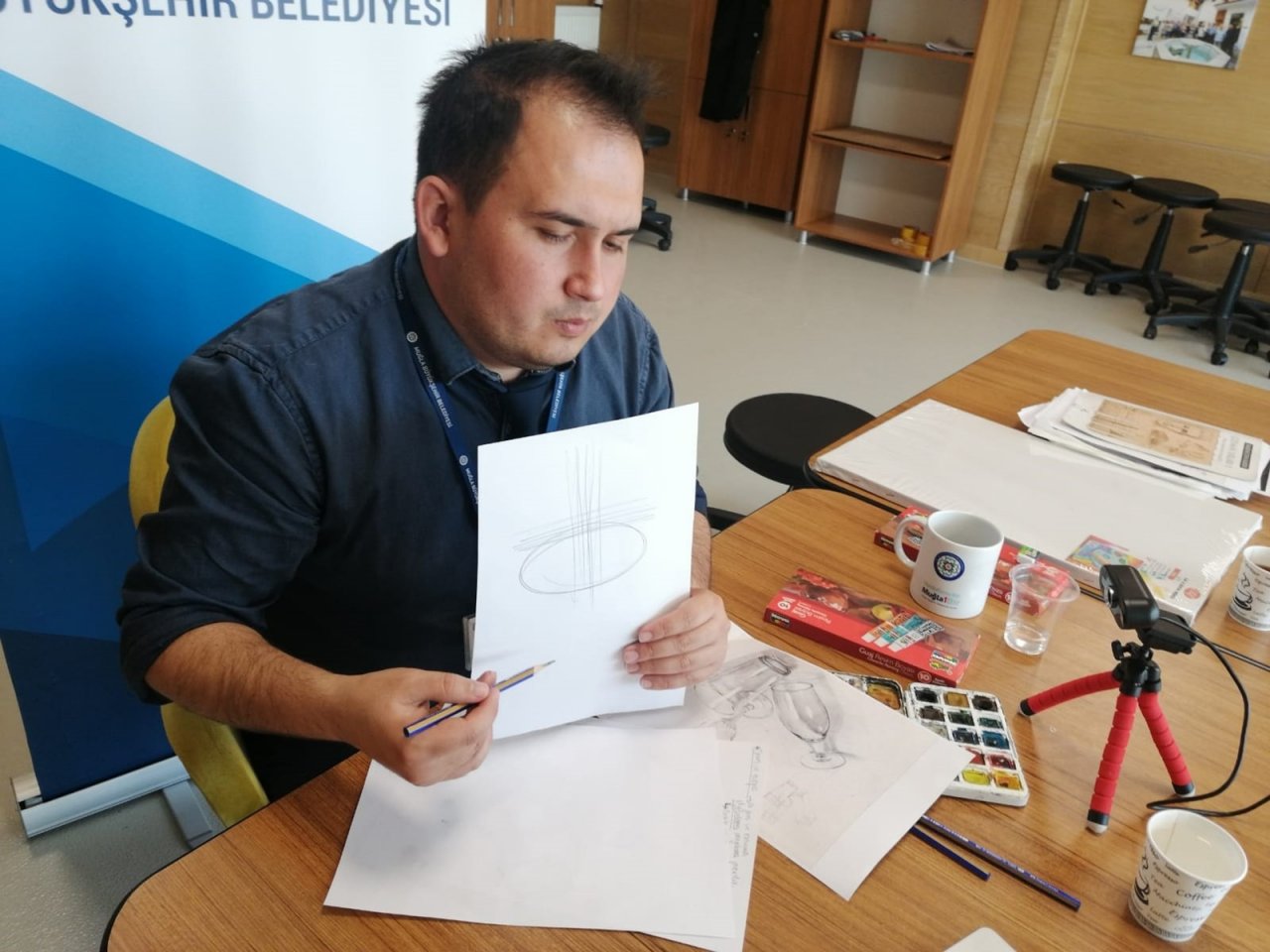 Büyükşehir’den Online Sanat Terapisi