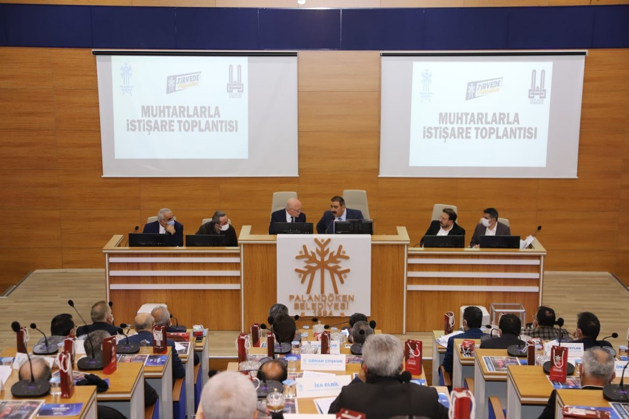 Palandöken’de Muhtarlar Zirvesi