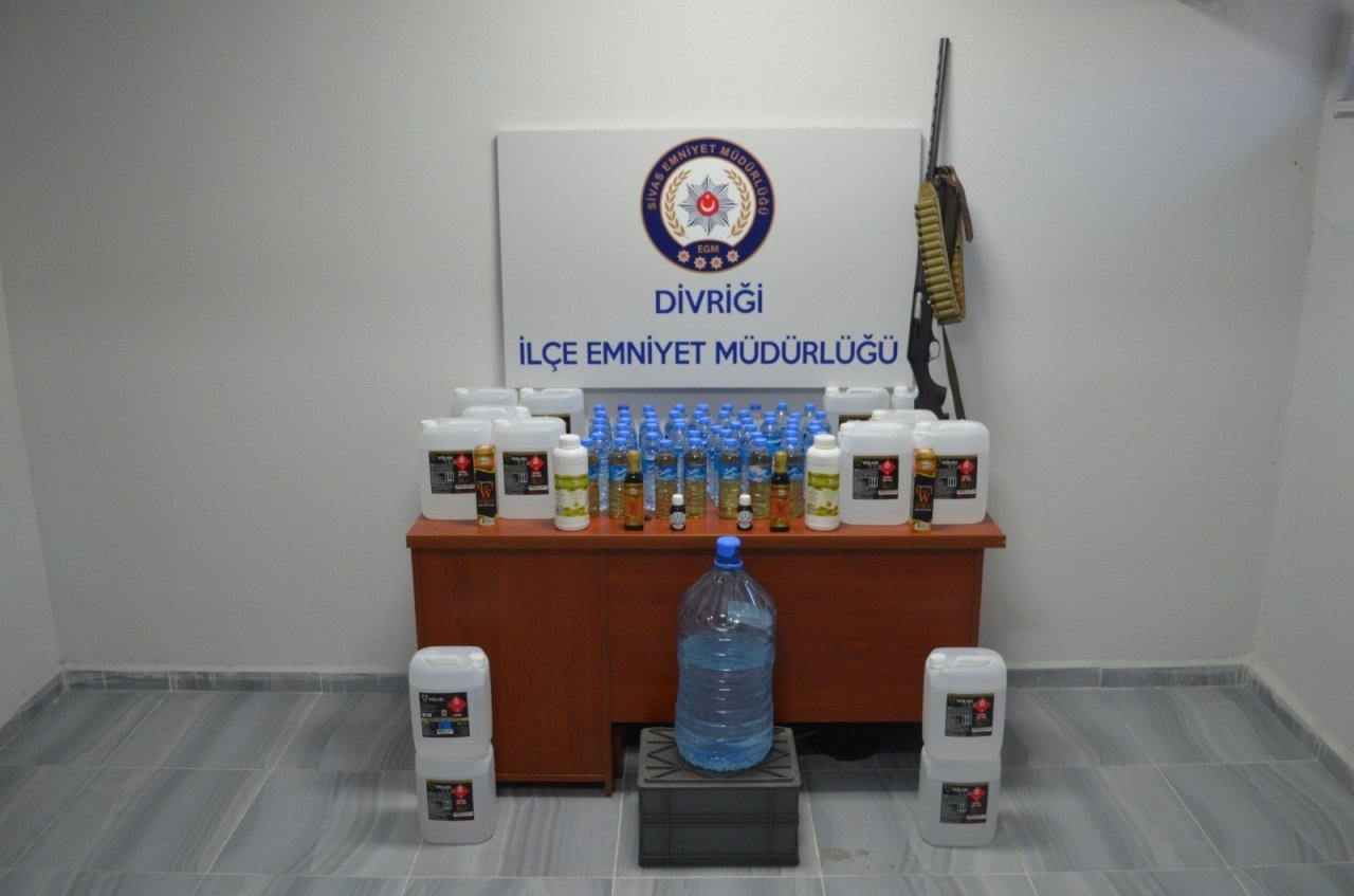 Sivas’ta Sahte İçki Operasyonu