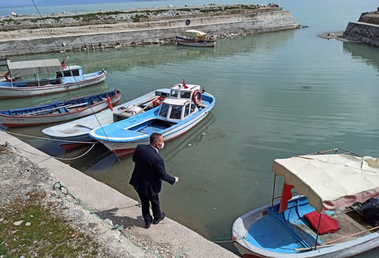 Eğirdir Gölü Çevresinde Drone İle Larva Mücadelesi