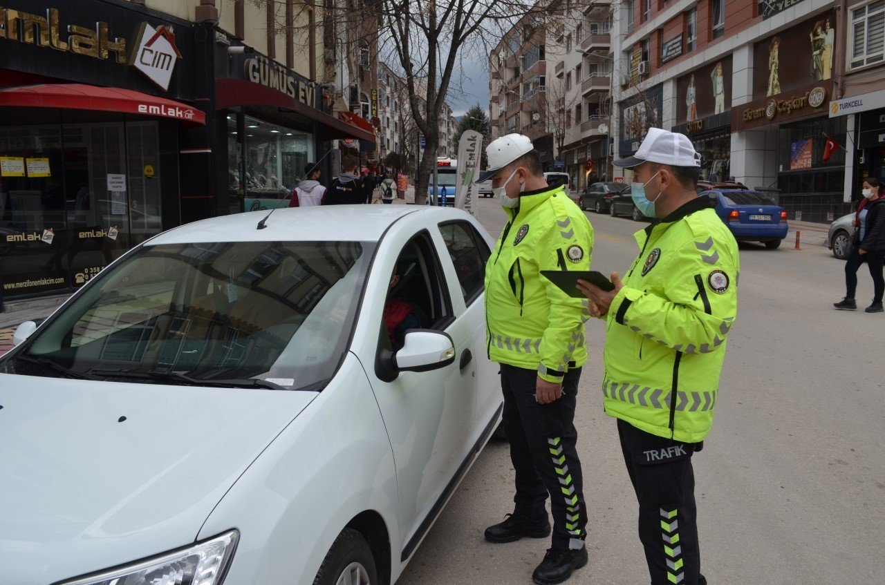 Merzifon’da Trafik Kazaları Azaldı