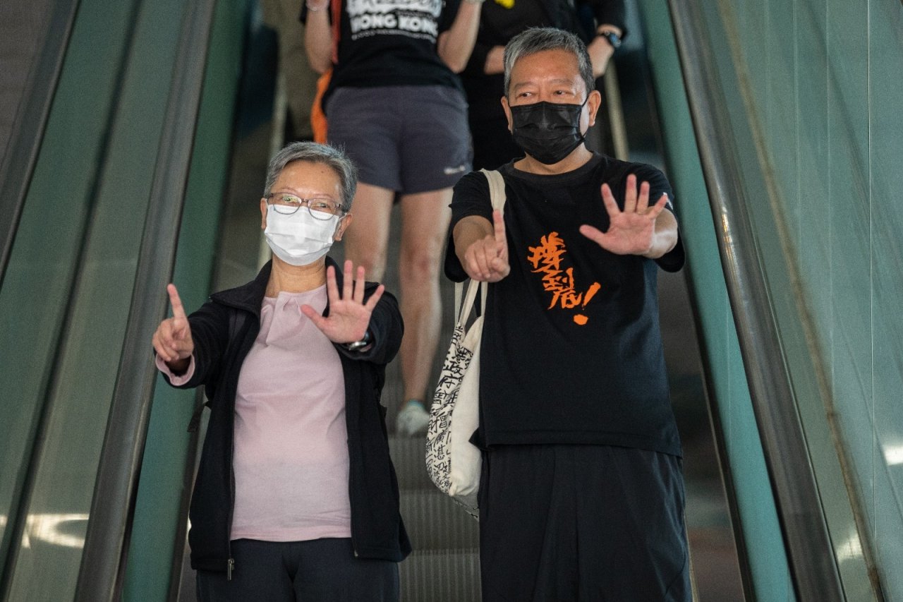 Hong Kong’da 7 Muhalif, 2019’da Yasa Dışı Protestoları Organize Etmekten Suçlu Bulundu