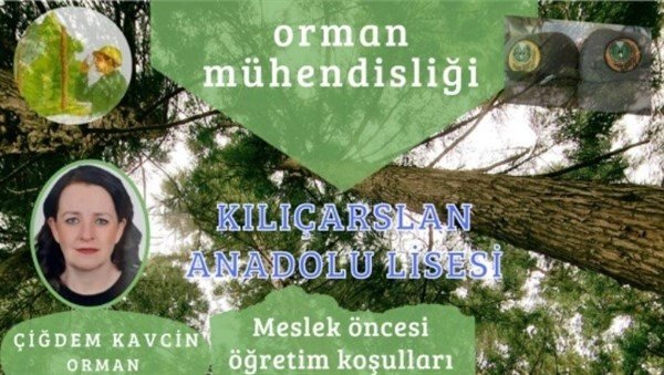 Kütahya’da Lise Öğrencilerine Orman Mühendisliği Mesleği Anlatıldı