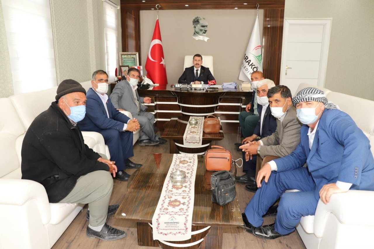 Muhtarlardan Baydilli’ye Teşekkür