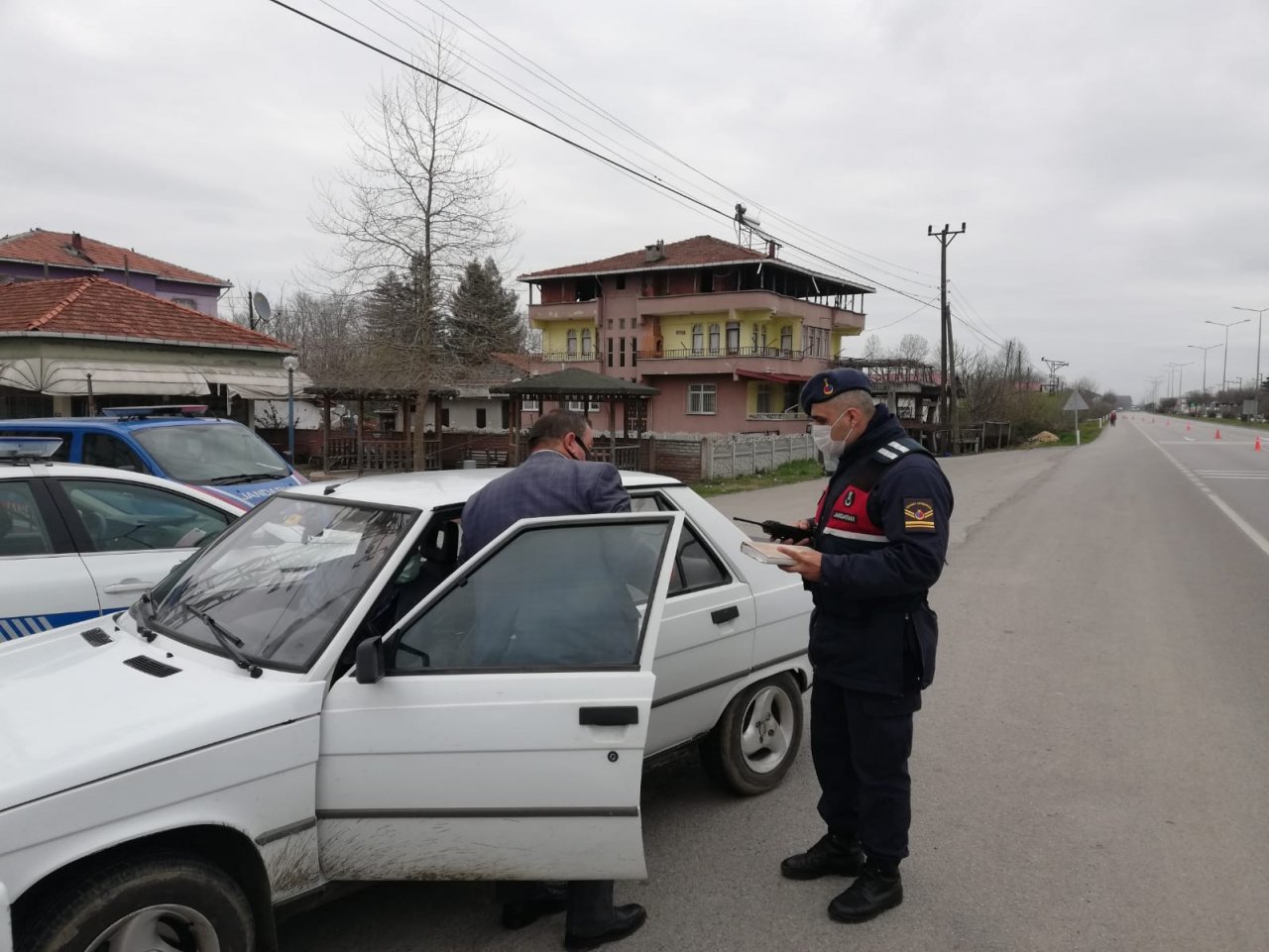 Samsun Jandarmadan Sıkı Denetim