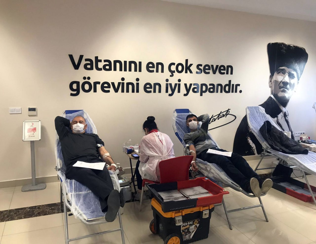 Sanko Tekstil Adıyaman İşletmesi Çalışanları Kan Bağışı Yaptı