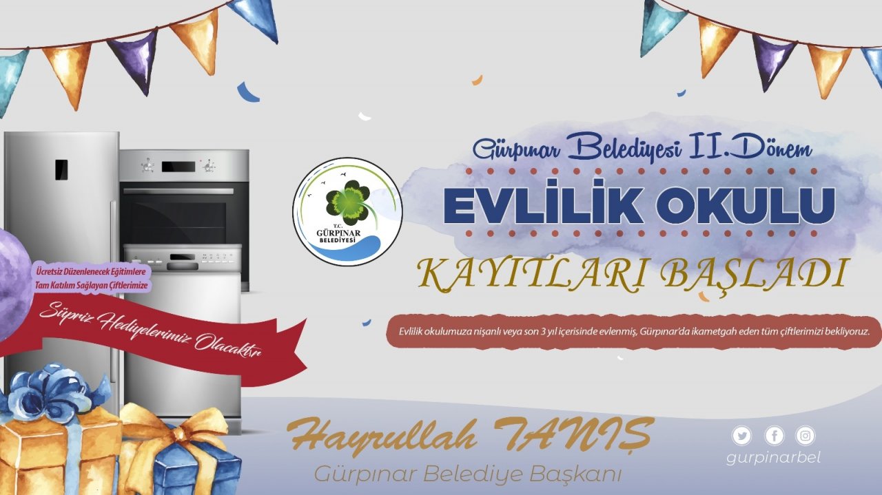 Gürpınar Belediyesi İkinci Dönem Evlilik Okulu Kayıtları Başladı
