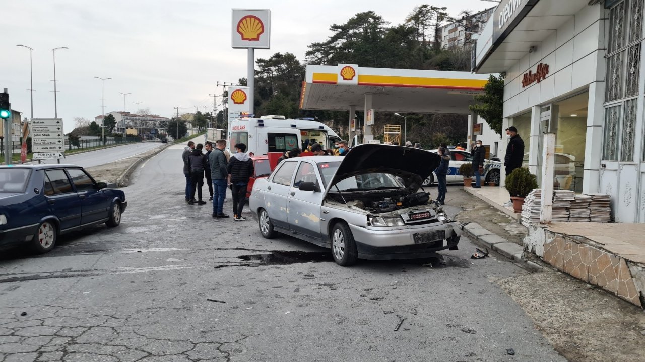 Zonguldak’ta Trafik Kazası: 1 Yaralı