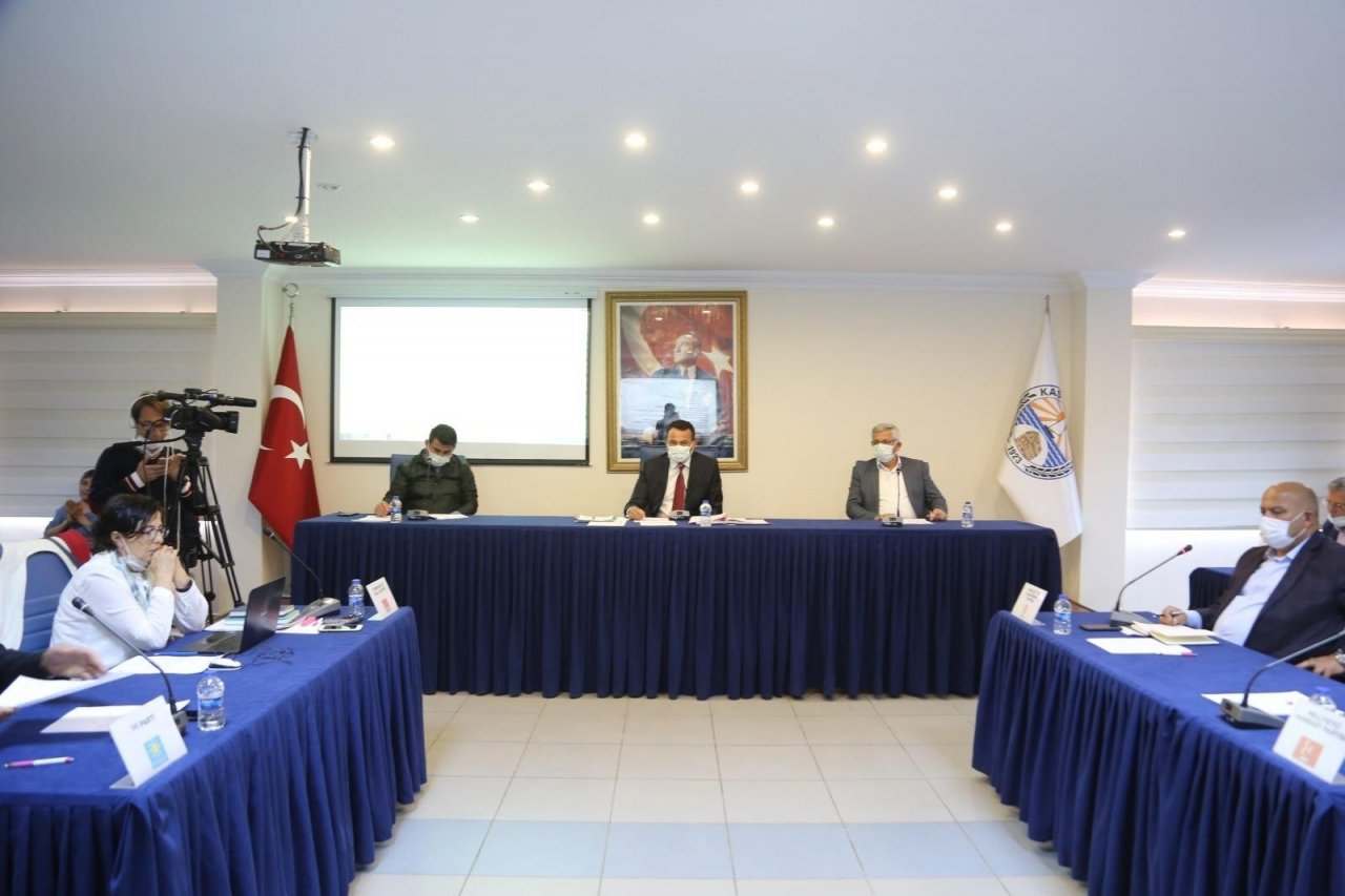 Kaş Belediyesinin 2020 Yılı Faaliyet Raporu Kabul Edildi