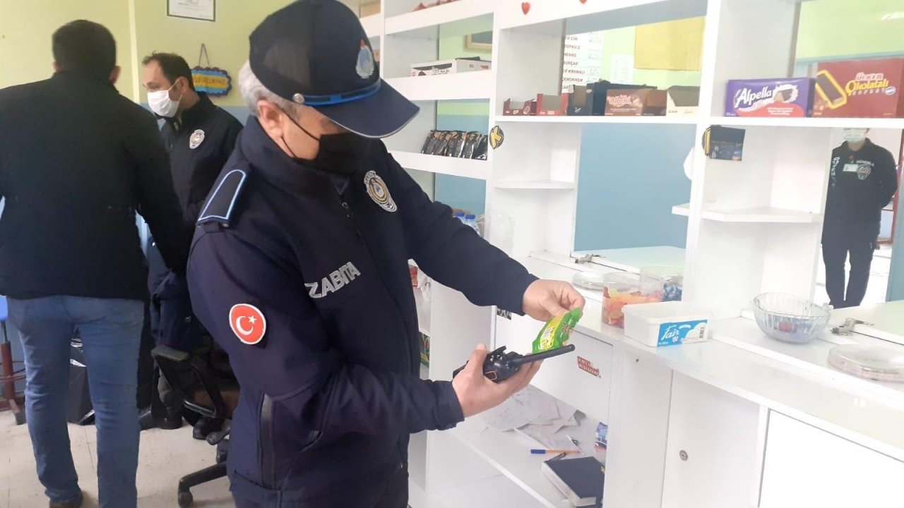 Kırıkkale’deki Okullarda Kantin Denetimi
