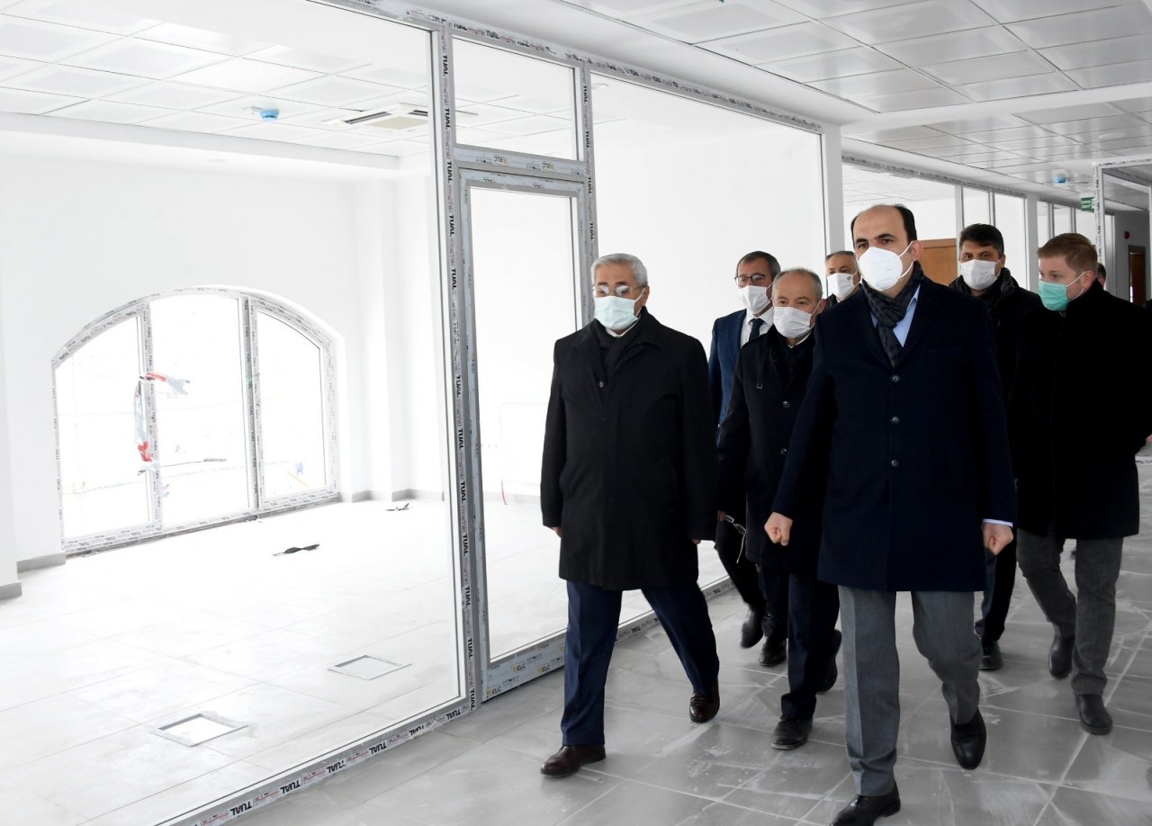 Başkan Altay Yeni İl Kültür Ve Turizm Müdürlüğü Binasını İnceledi